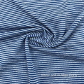 Striped 97% Polyester 3% Spandex Single Jersey Textile
